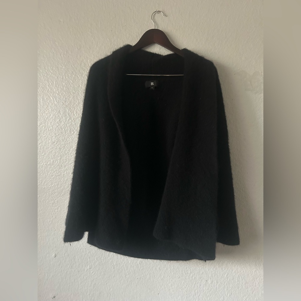 Banana Republic Curio Cocoon Cardigan Open Front 100% Cashmere‎ L Quiet Luxury - Picture 9 of 15
